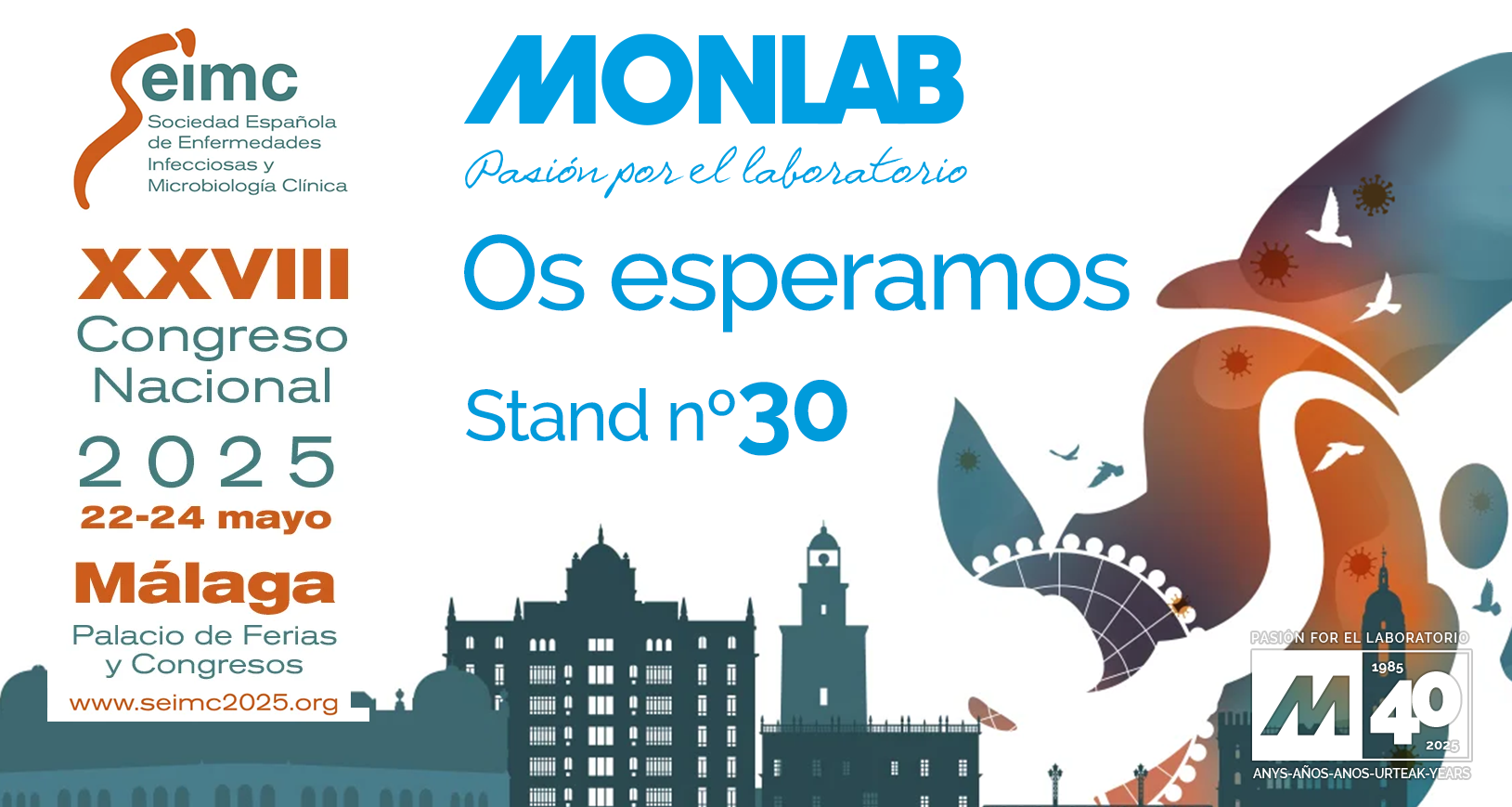 Nos vemos en SEIMC XXVIII en Málaga